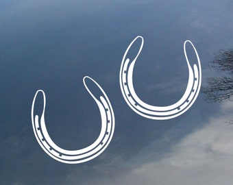 Pony Shoes vinyl decal, car window sticker, design for truck or trailer