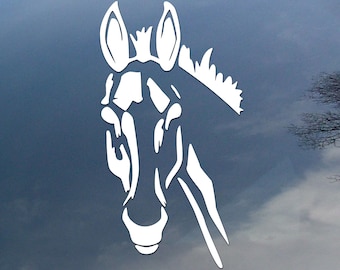Mule vinyl decal, car window sticker, design for truck or trailer