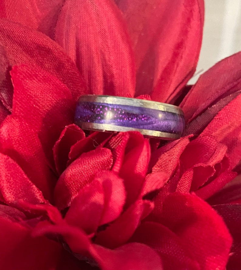 Custom Inlay Ring - Etsy