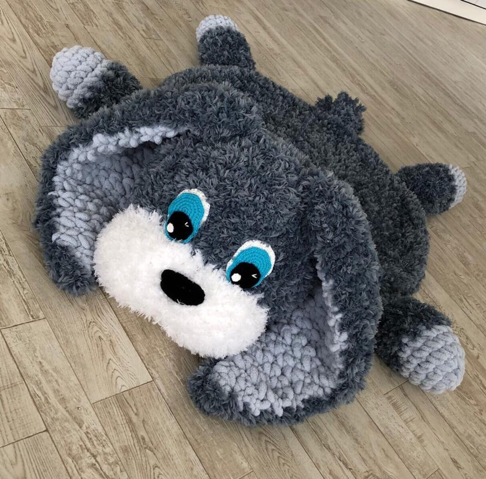 Kids animal rug for nursery Plush Bunny mat for kids room Etsy