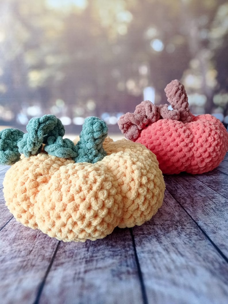 Halloween crochet pumpkin pillow Pumpkin plush throw pillow | Etsy