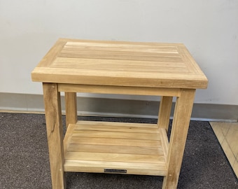 Teak Shower Stool 18"