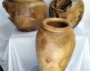 Teak Root Ball Vase - 3 Styles!