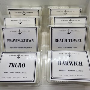 Soy Wax Melts with Recycled Clamshell Containers 2.5oz Natural Home Fragrance Wax Tarts Wax Warmer