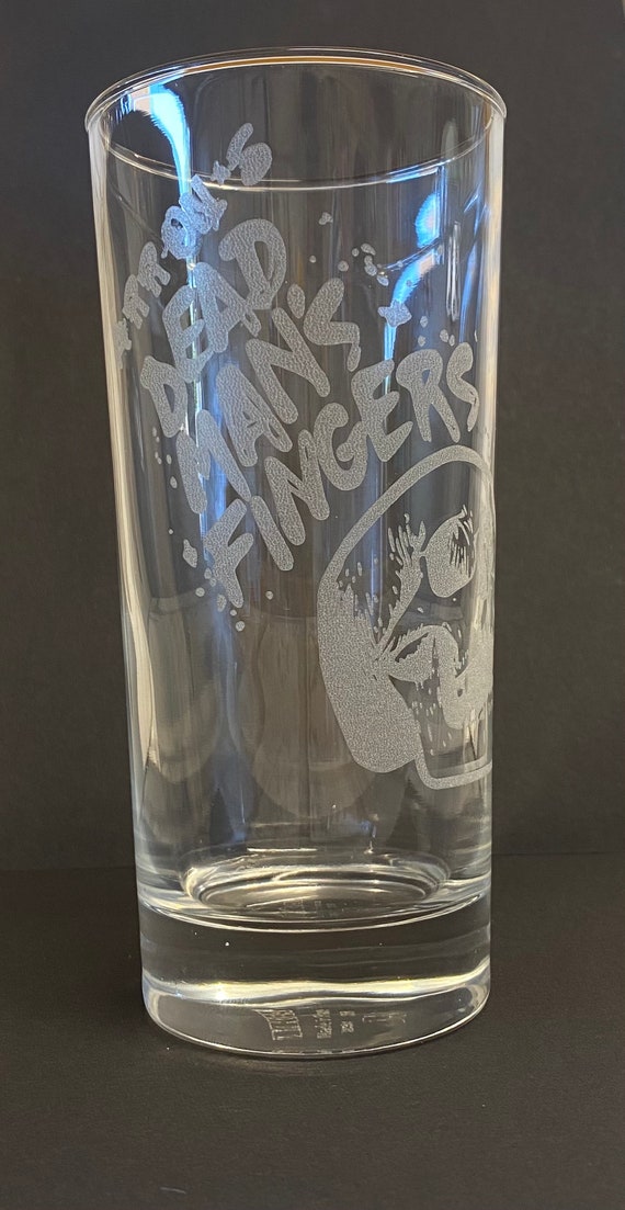 Personalised Dead Mans Fingers Glass Dmf Rum Glass Custom Etsy