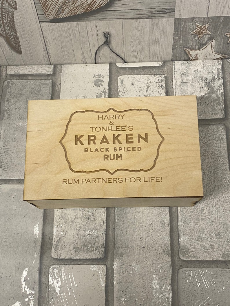 Personalised Kraken Rum Glass Set Custom Rum Glass Tumbler Etsy