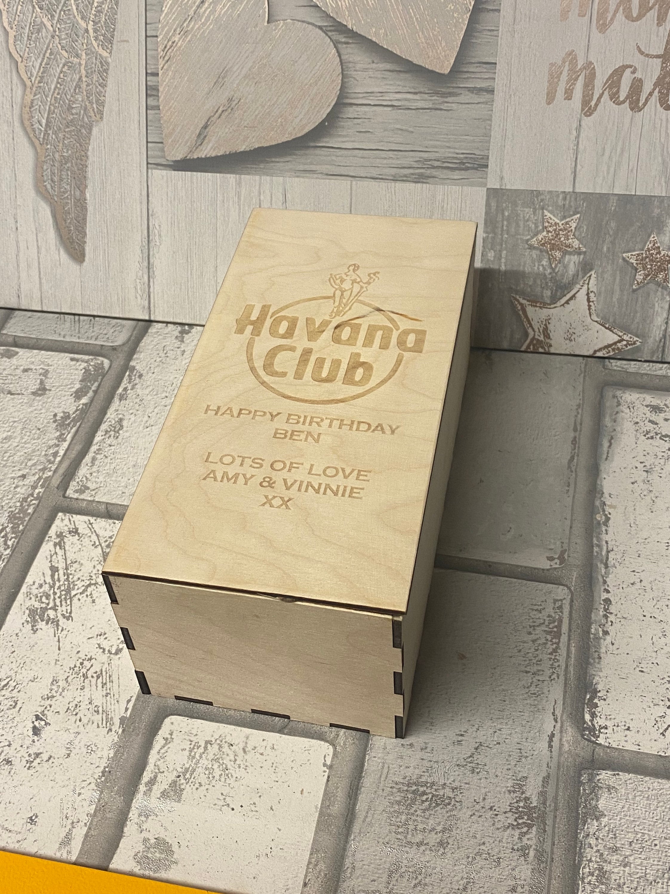 Personalised Havana Club Rum Glass. Custom Rum Glass Birthday Etsy