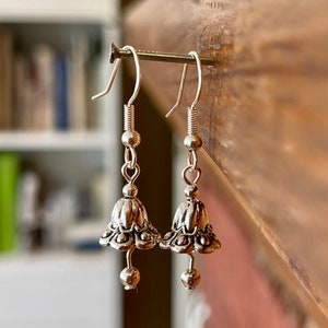 Original Tibetan Silver Bell Earrings