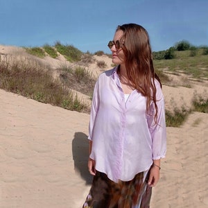 PDF pattern of  women&#39;s oversized shirt, PDF pattern plus size women clothing, pdf pattern for women, PDF sewing patterns