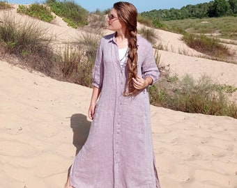 PDF pattern long shirt Dress, PDF pattern plus size women clothing, sewing pattern of shirt dress, PDF pattern for women