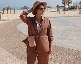 PDF pattern of women's oversized shirt, PDF pattern plus size women clothing, pdf pattern for women, PDF sewing patterns