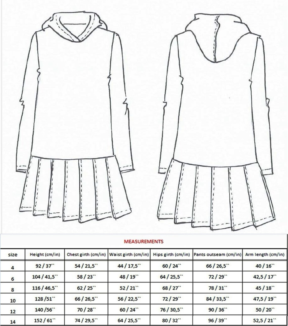 Dress Template.pdf Pleated Dress PDF Pattern PDF Pattern Girls Pdf Patterns - Etsy Canada