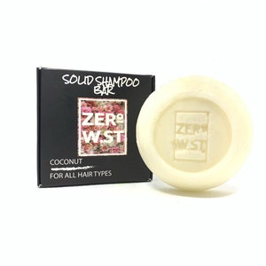 Solid Shampoo Bar - coconut | high quality oils for your hair