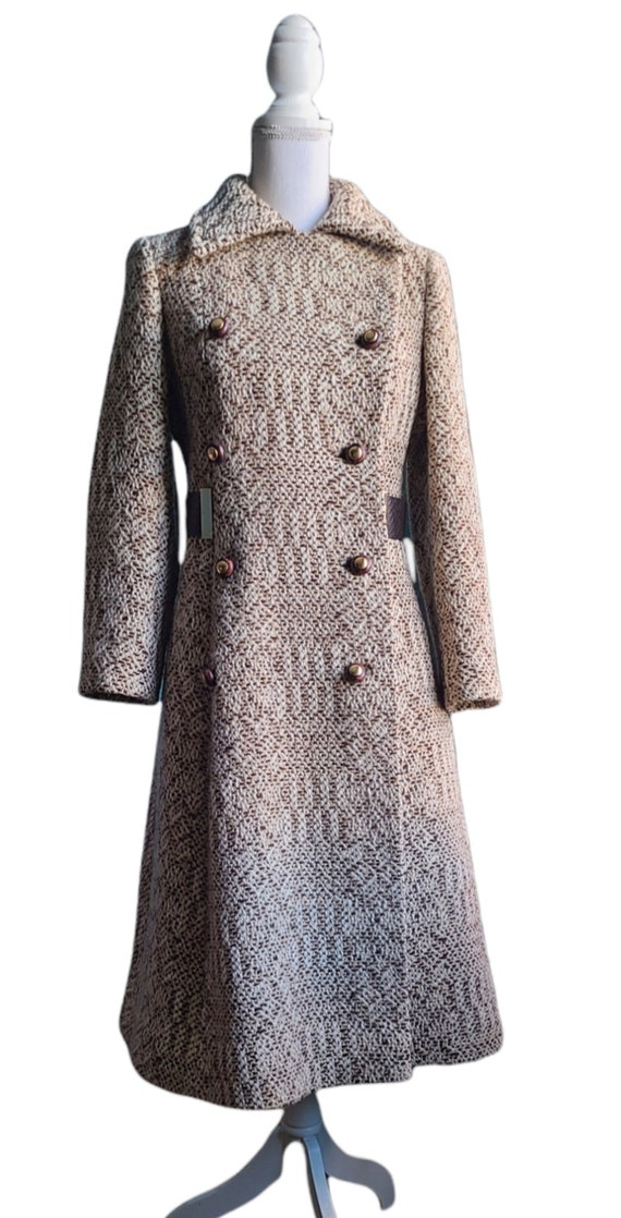 Vintage Brown Wool Coat - image 1