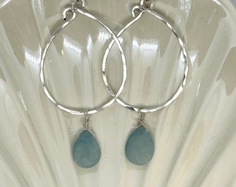 Flash SALE. Blue Chalcedony