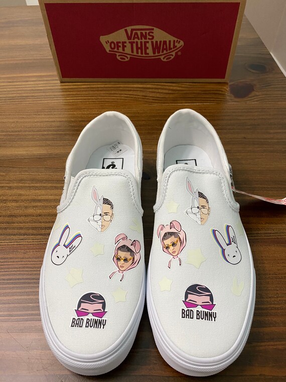bad bunny custom vans