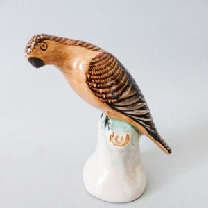 Vintage porcelain bird figurine, Hungarian bird statuette  FREE SHIPPING WORLDWIDE