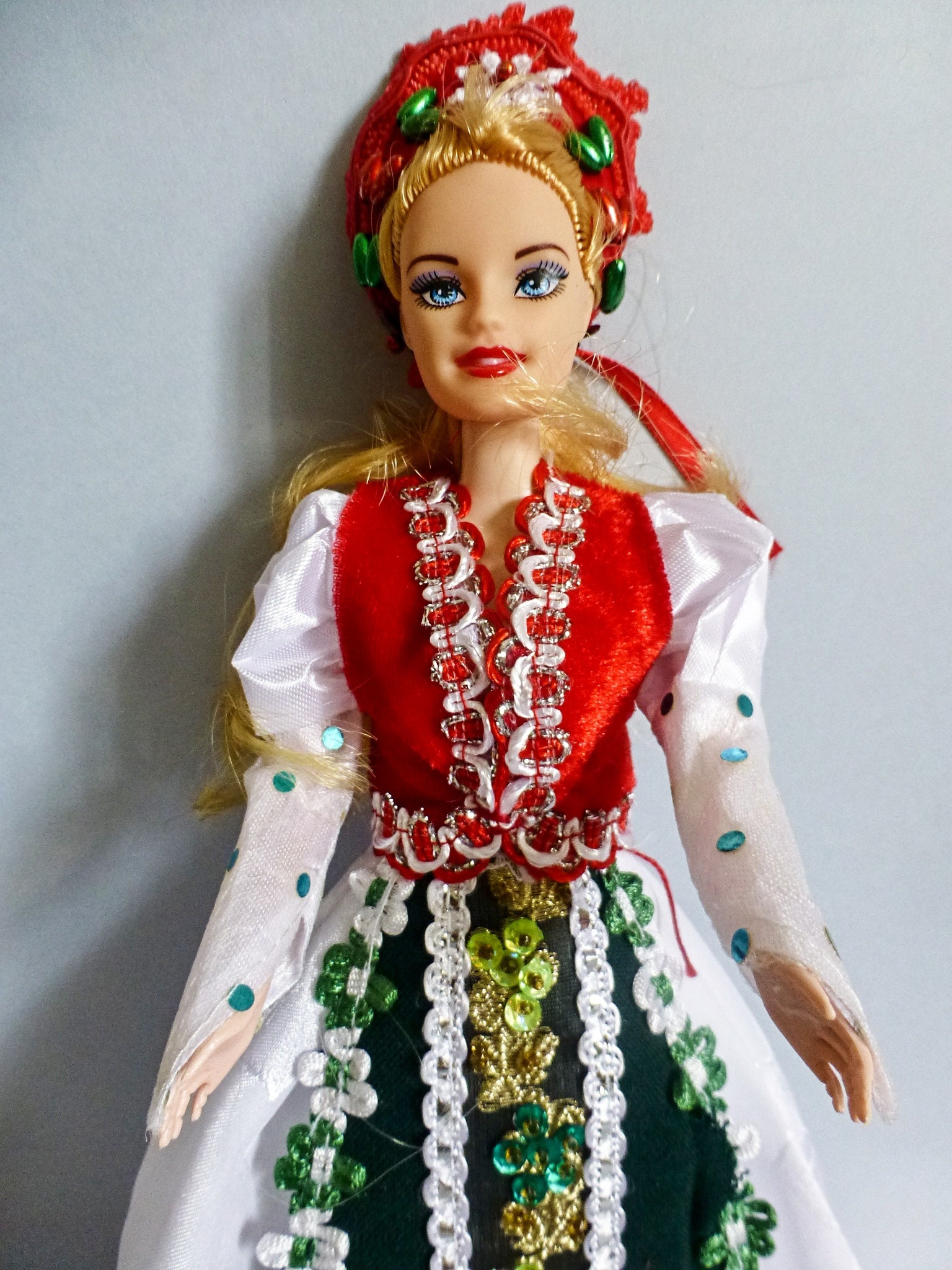 Collcetible Barbie doll in Hungarian traditional cloth dancer | Etsy