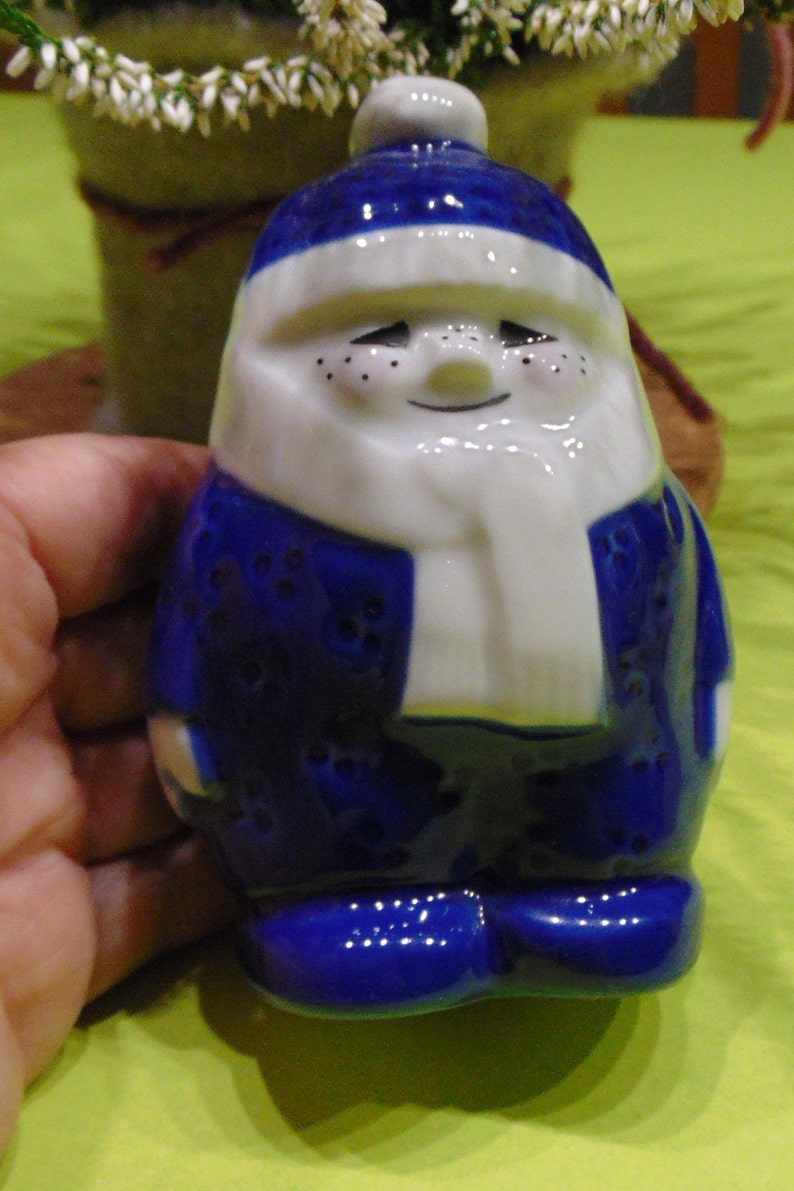 1970 handmade porcelain Wichtel family must not be missing in Norway for Christmas.