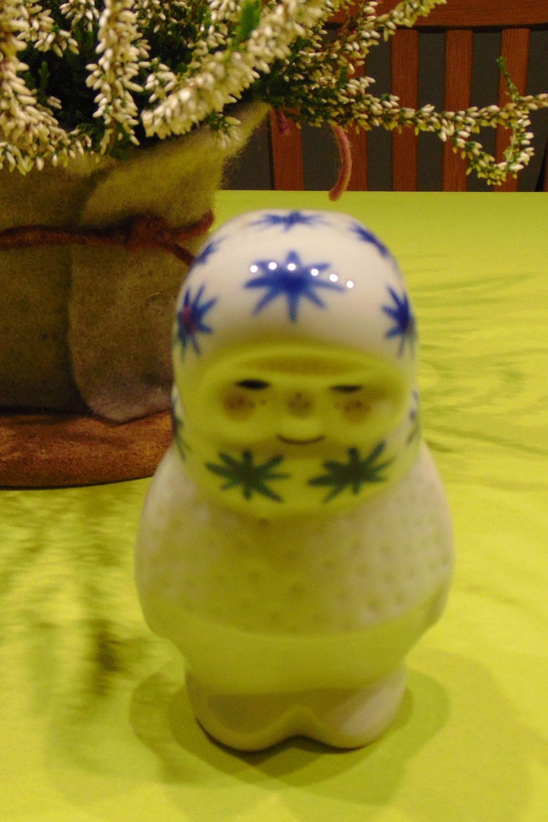 1970 handmade porcelain Wichtel family must not be missing in Norway for Christmas.