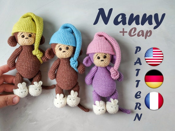 Crochet Monkey Pattern Amigurumi With 