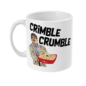 Crimble Crumble! Friday Night Dinner 11oz Mug Shalom Wilson Jim FND Milson Cream Tea Gift Funny Comedy