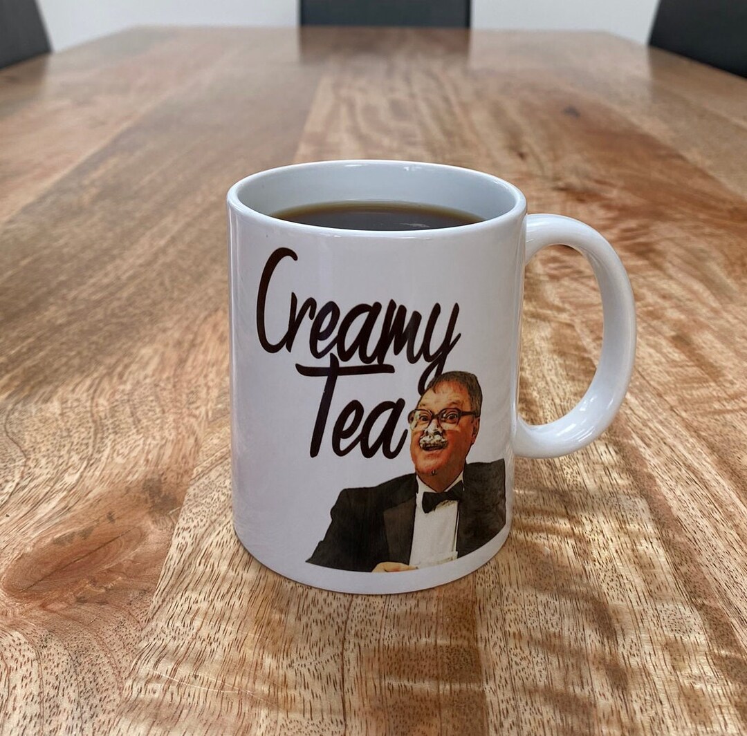 Creamy Tea Friday Night Dinner 11oz Mug Shalom Jim Wilson Milson
