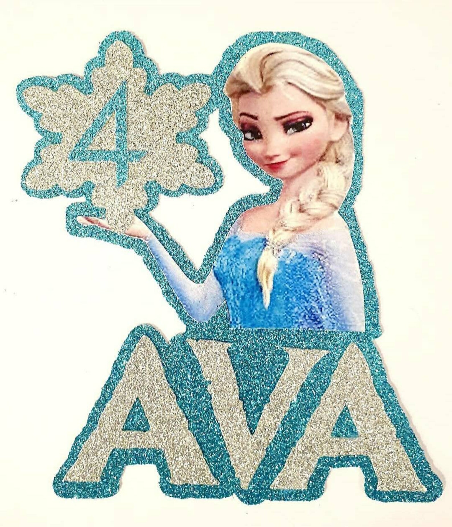 Frozen elsa cake topper Etsy