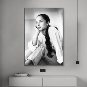 Sade Poster, Music Poster, Canvas Poster, Wall Art, Home Decor, No Frame