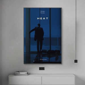 Póster de calor, póster de película, póster de lienzo, arte de pared, decoración del hogar, sin marco