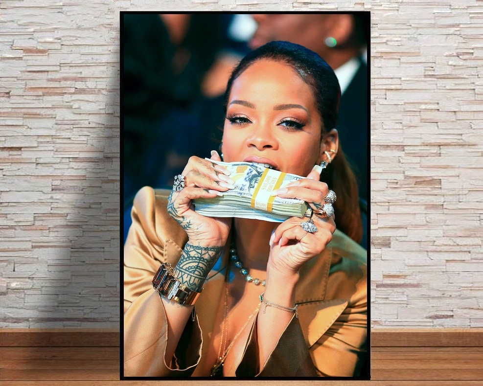 Rihanna  Poster, Wall Art Wall Decor Home Decor