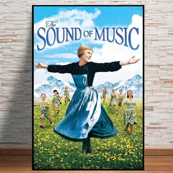 The Sound Of Music Poster Wall Art Canvas Painting Living Room Home Decor,No Frame
