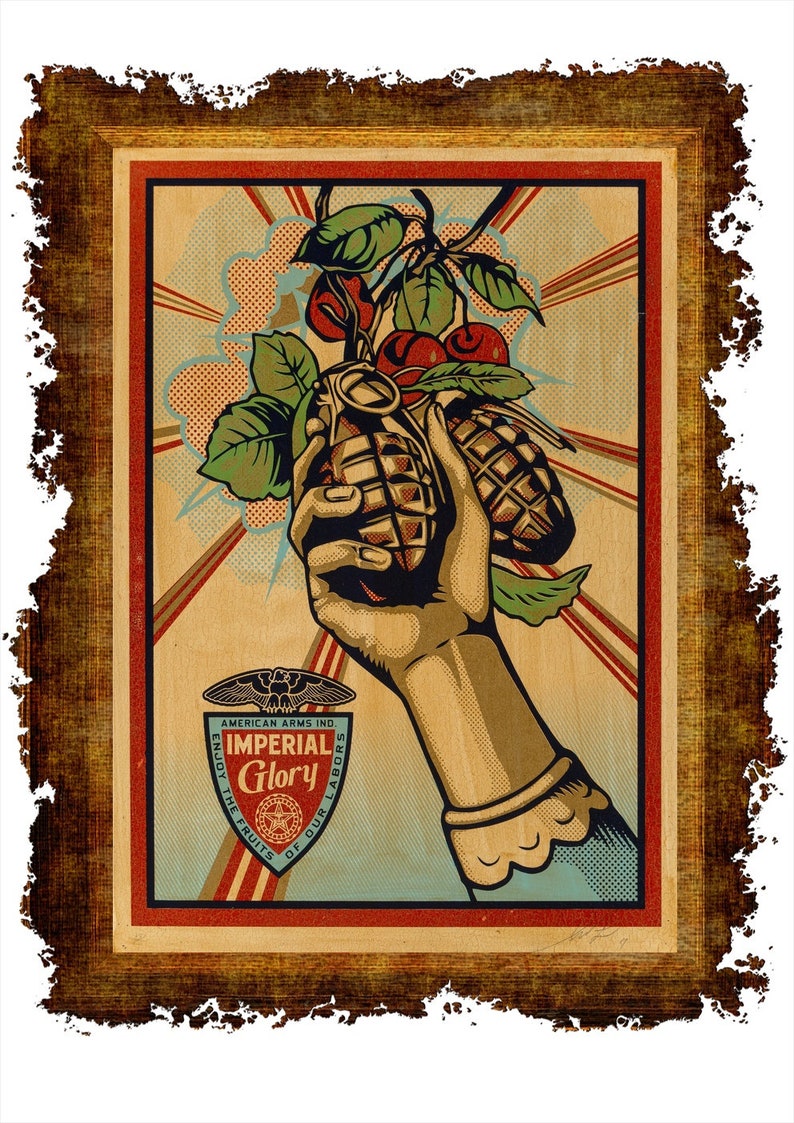 imperial glory shepard fairey imperial glory shepard fairey
