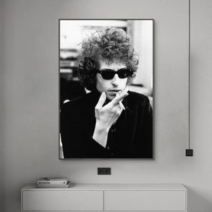 Bob Dylan Poster, Musik Poster, Leinwand Poster, Wand Kunst, Home Decor, kein Rahmen