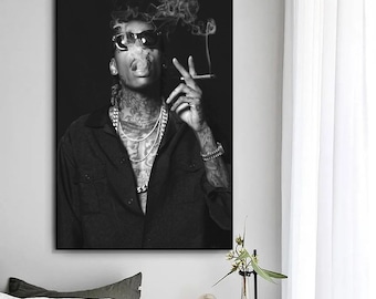 Wiz Khalifa Hand Signed 8x10 Photo With COA - Etsy