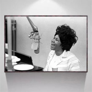 Aretha Franklin Poster - Etsy