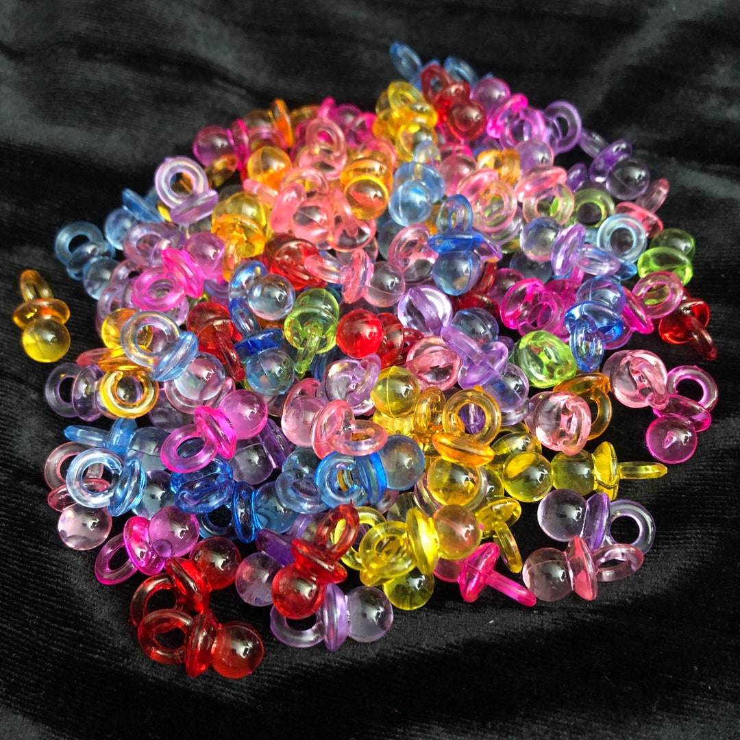Small 90s Resin Pacifiers Dummies Pack of 25 Etsy