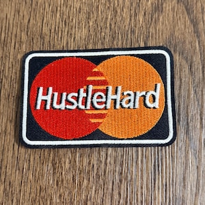 Hustle Hard - strykmärke
