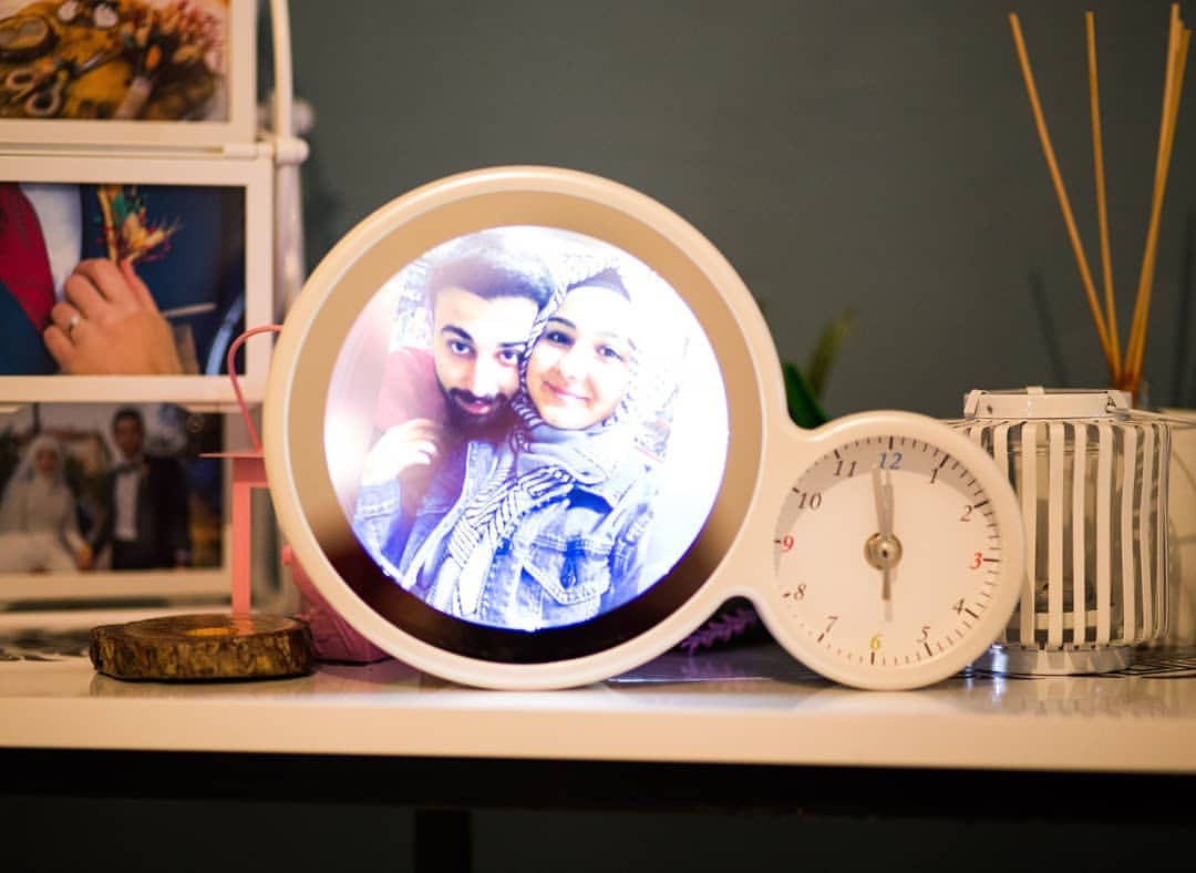 Customizable Magic Mirror Personalized Clock and Photo Etsy