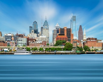 Philadelphia Wall Art, Long exposure