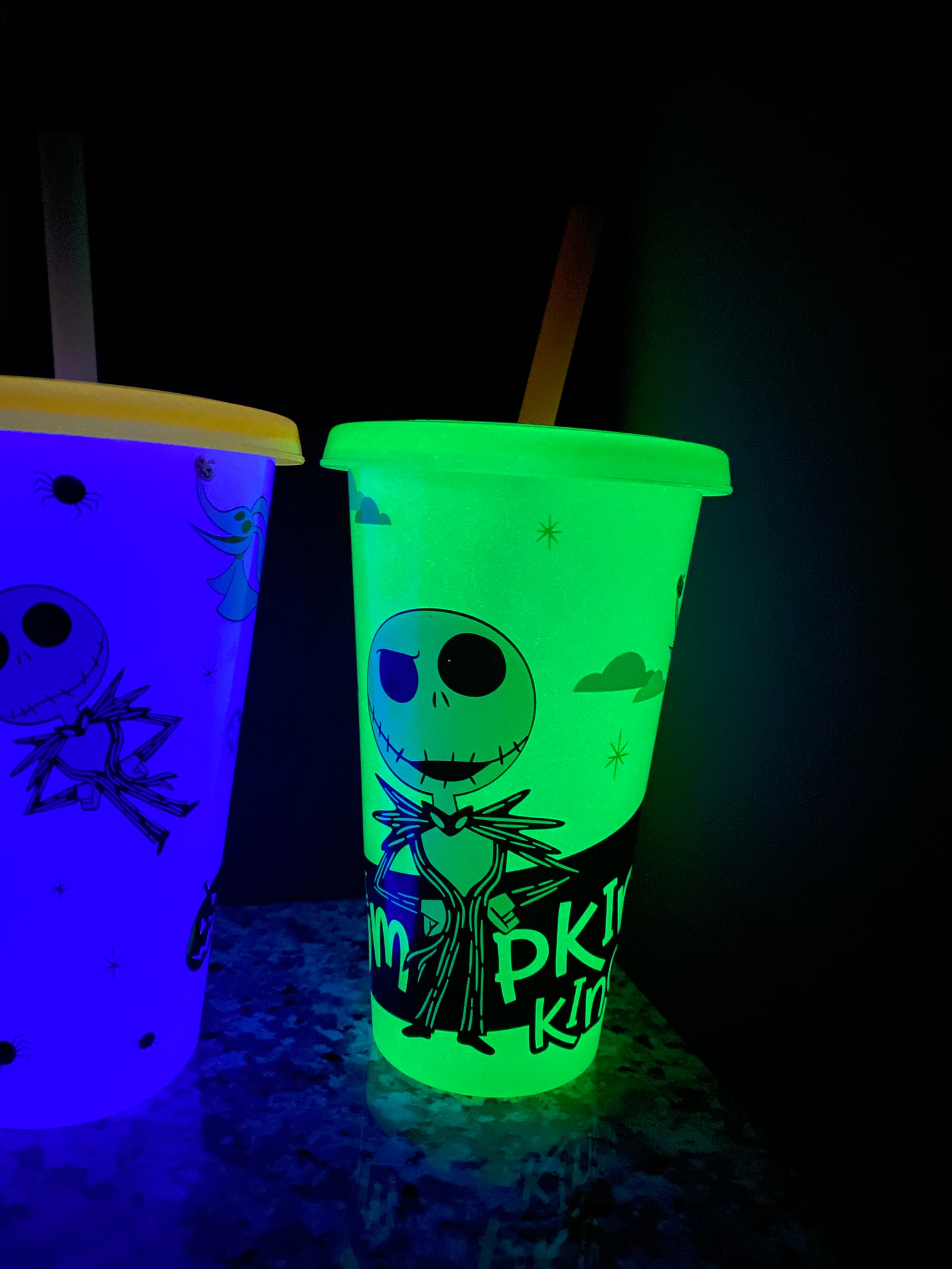 Harry Potter Glow in the Dark Cups Glow in the Dark Cups Etsy