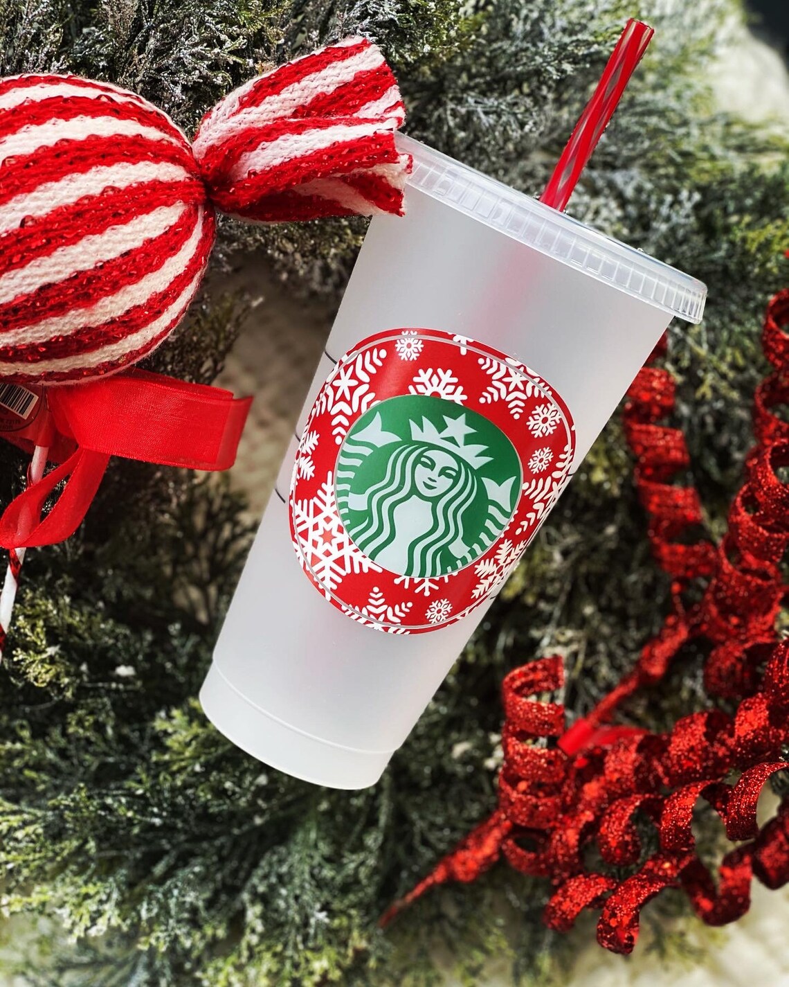 Starbucks Christmas Cup Christmas Starbucks Cup Christmas Etsy