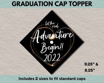 Graduation Cap Topper, Printable Cap Topper, 8th grade graduation, graduation cap download, decorated grad cap, grad cap topper, 2022 grad