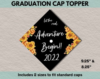Graduation Cap Topper, Printable Cap Topper, 8th grade graduation, graduation cap download, decorated grad cap, grad cap topper, 2022 grad