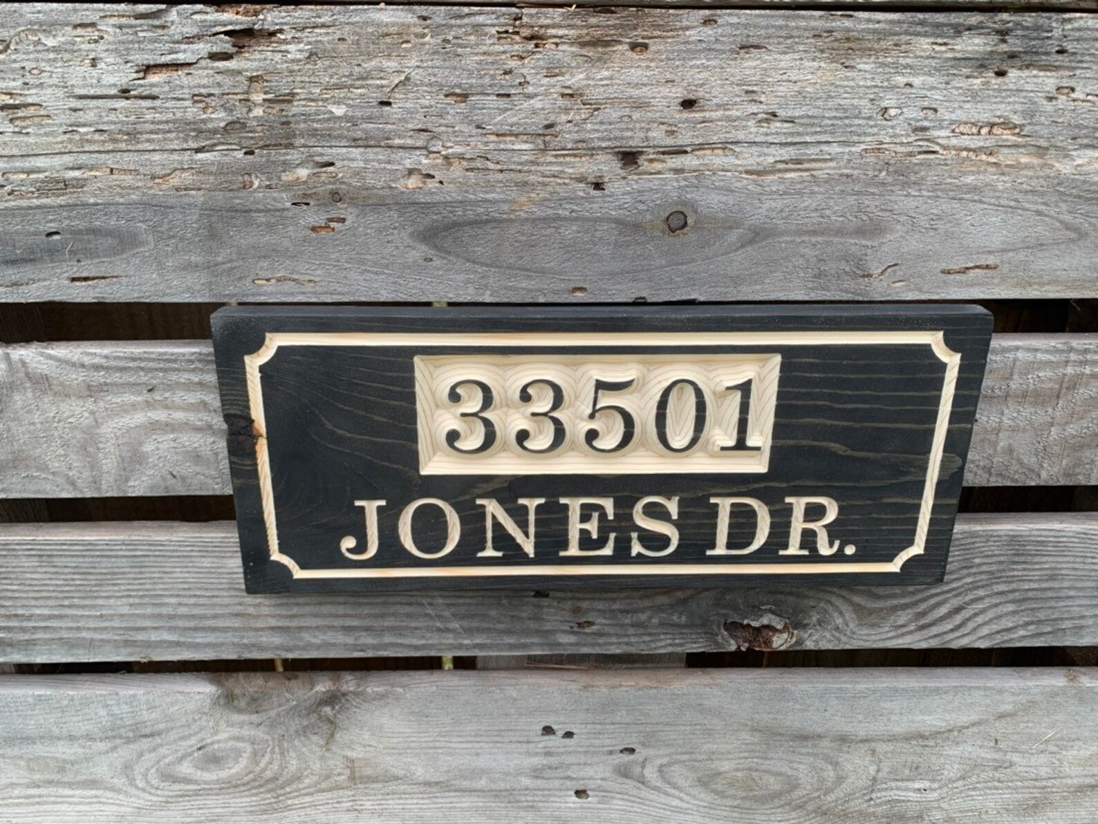 Address Sign/street Sign/cottage Sign/horizontal Address Etsy