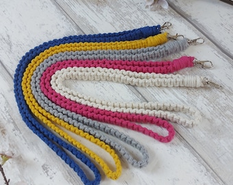 Macrame lanyard, Gift for her, Gift for him