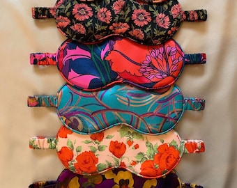 Liberty Pure Silk Eye Mask | Handmade in UK