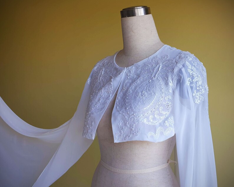 bridal cape veil