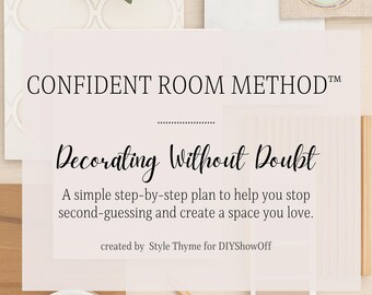 Confident Room Method™ – decoreer zonder twijfel | Stapsgewijze kamerindeling voor overweldigende ruimtes