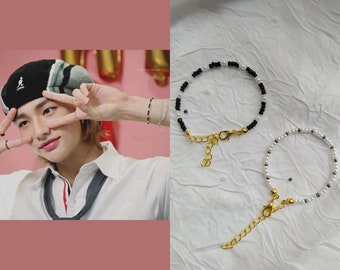 Stray Kids Hyunjın Inspired Beaded Bracelets Hwang Hyunjin - Etsy